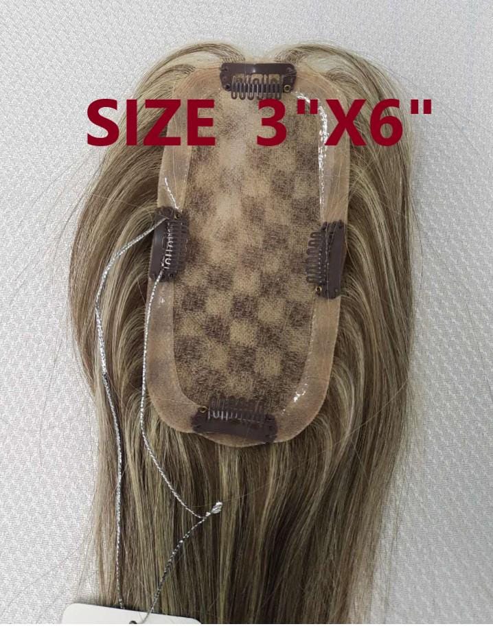 Hair Topper 12“ Base 3x6 display picture 3