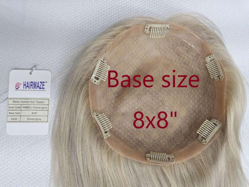 Remy Human Hair Topper 8\