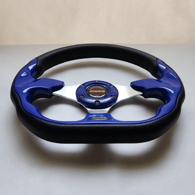 MOMO Eagle Street Sport Steering Wheel 320mm 12.5in Blue - Etsy