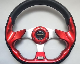 MOMO Eagle Street Sport Steering Wheel 320mm 12.5in Blue - Etsy