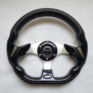 MOMO Eagle Street Sport Steering Wheel 320mm 12.5in Black