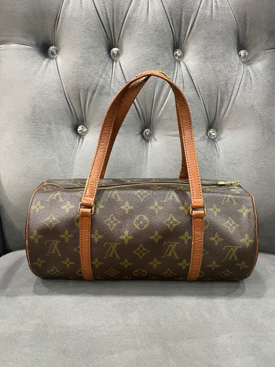 Louis Vuitton Brown, Pattern Print x Takashi Murakami Monogram Cherry Blossom Papillon 30 26