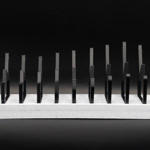 Geometric Marble Plastic Desk Organizer Pen Holder