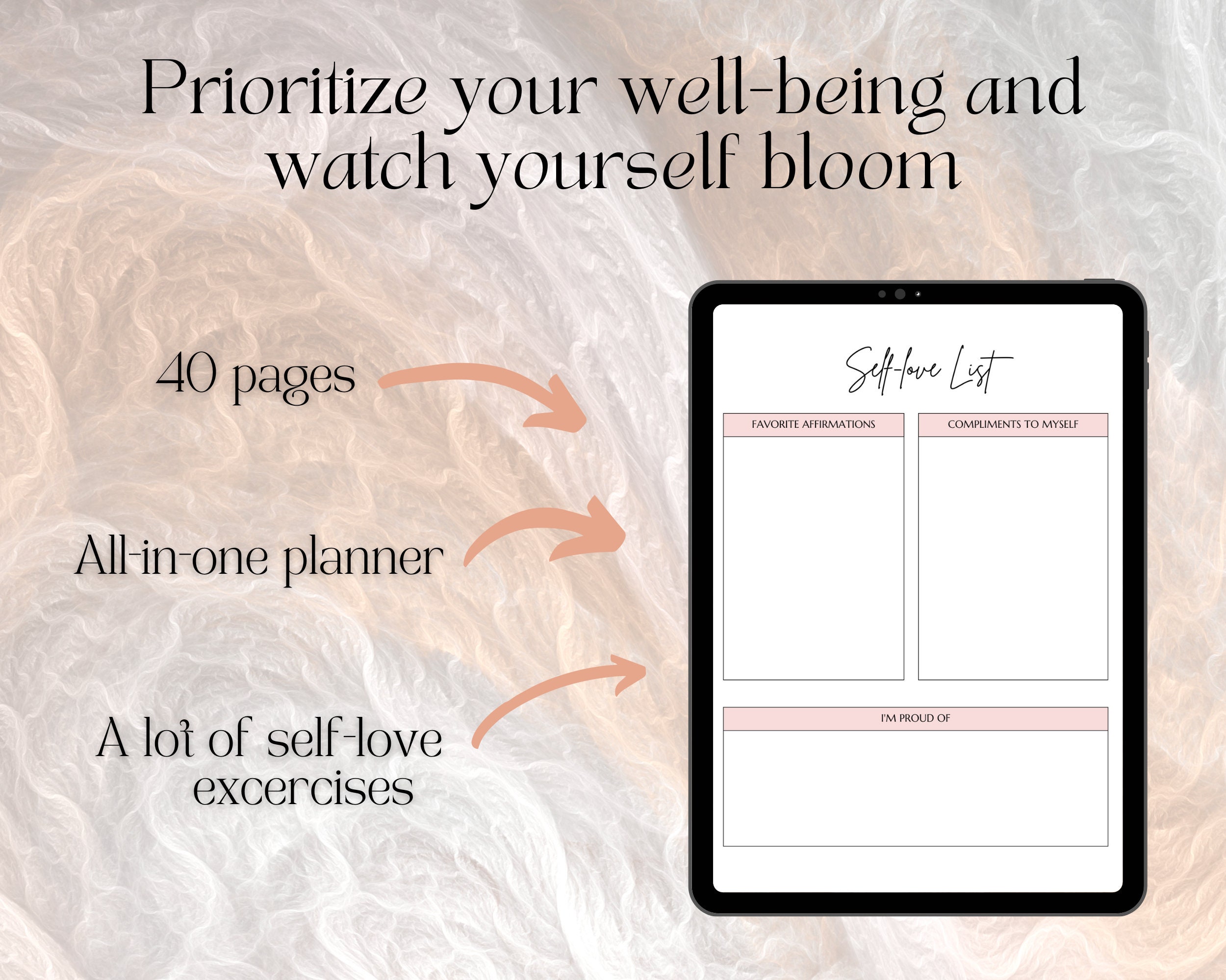 Self Love Workbook for Women Printable Self Love Workbook Self Love Workbook Digital Planner ...