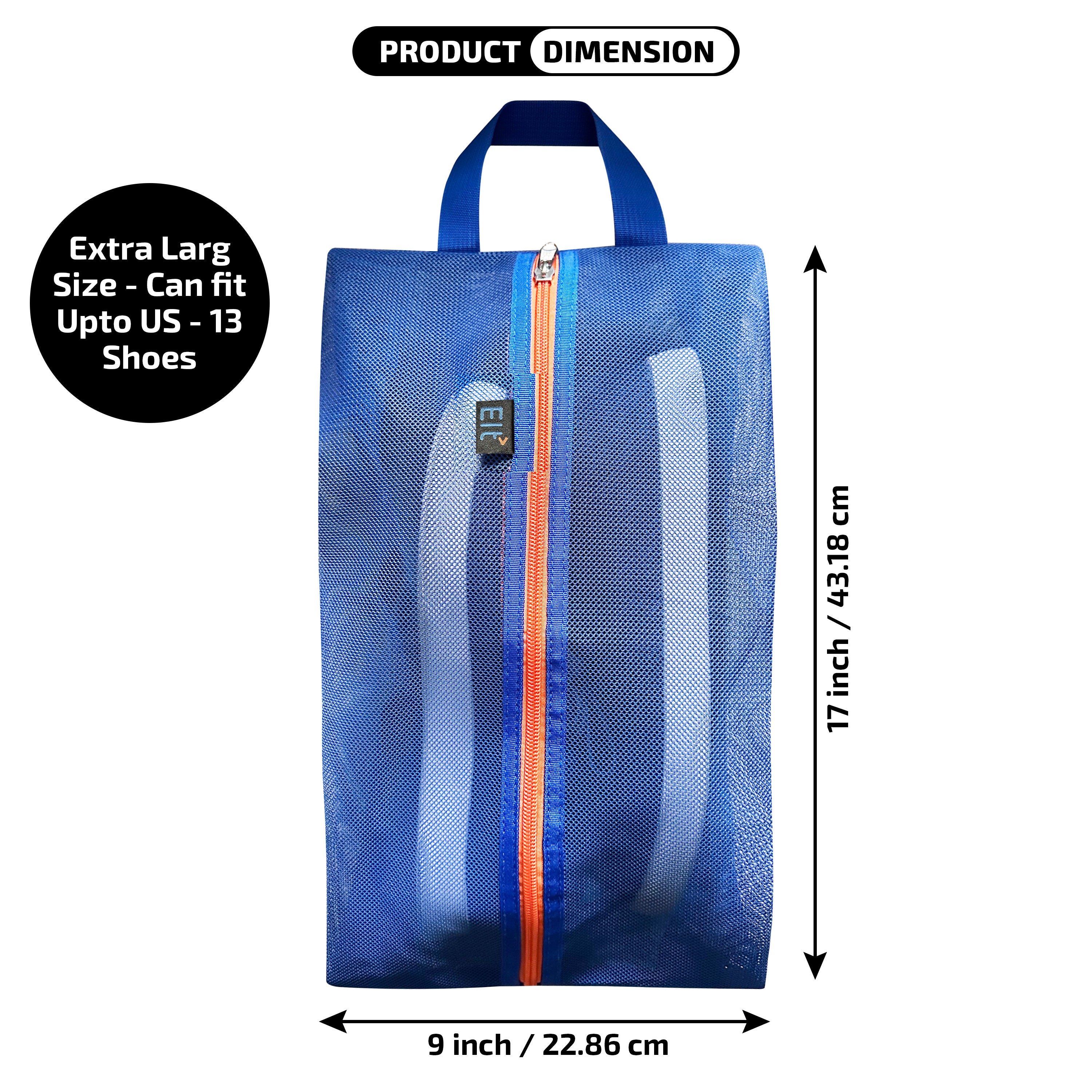 Eit Shoe Bag Store Your Shoe Pair, Perfect for Traveling and Daily Gym