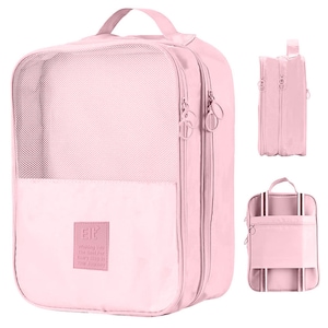 EIt Shoe Bag - Store your 3 pair in 1 bag, perfect for travelling and daily use, Luggage Strap, Easy to Transport, Extra pocket for storage