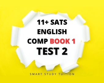 11+ SATS Comp Tests: Book 1 Test 2 - Smart Study Tuition
