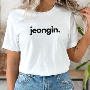 Stray Kids &#39;JEONGIN&#39; Bias T-Shirt, Stray Kids Stay, K-pop, OT8, Jeongin Graphic Tee, Perfect for Fans, Birthday Gifts, Concert Outfits