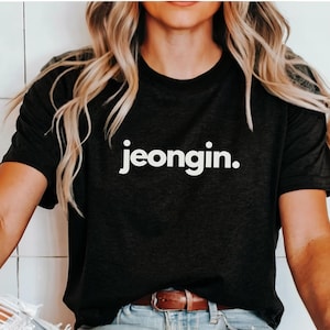 Stray Kids &#39;JEONGIN&#39; Bias T-Shirt, Stray Kids Stay, K-pop, OT8, Jeongin Graphic Tee, Perfect for Fans, Birthday Gifts, Concert Outfits