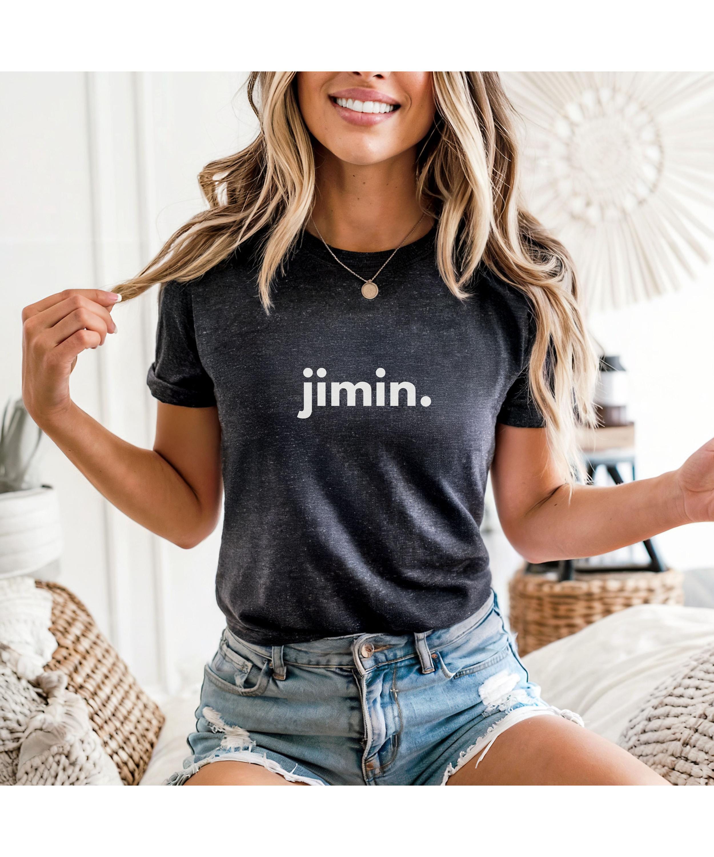 Jimin T Shirt White - Etsy