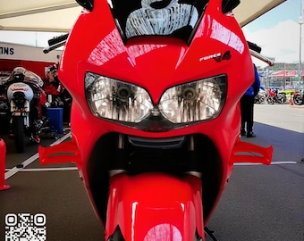 Alettoni laterali Mk2 per Clignotanti per Honda VFR 800FI 98-01 RC46