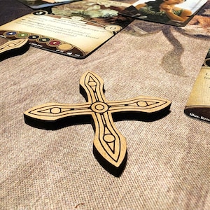 Arkham Horror Verbindungspfeile aus exotischen Hölzern