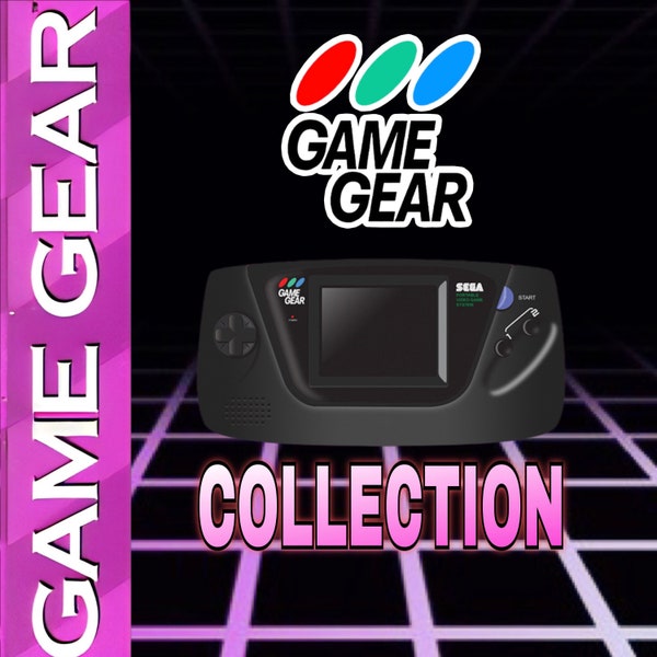 Game Gear Video Game Roms Bundle - Ultimate Collection, Classic Video Games, Retro Gaming, Steam Deck, ROG Ally, Retroid Pocket, Miyoo Mini