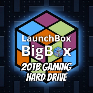 Launchbox, BigBox, Batocera, 20TB Gaming Hard Drive, Windows PC, Rog Ally, Steam Deck, Ayn Odin, Legion Go, RetroBat, Retro Video Games