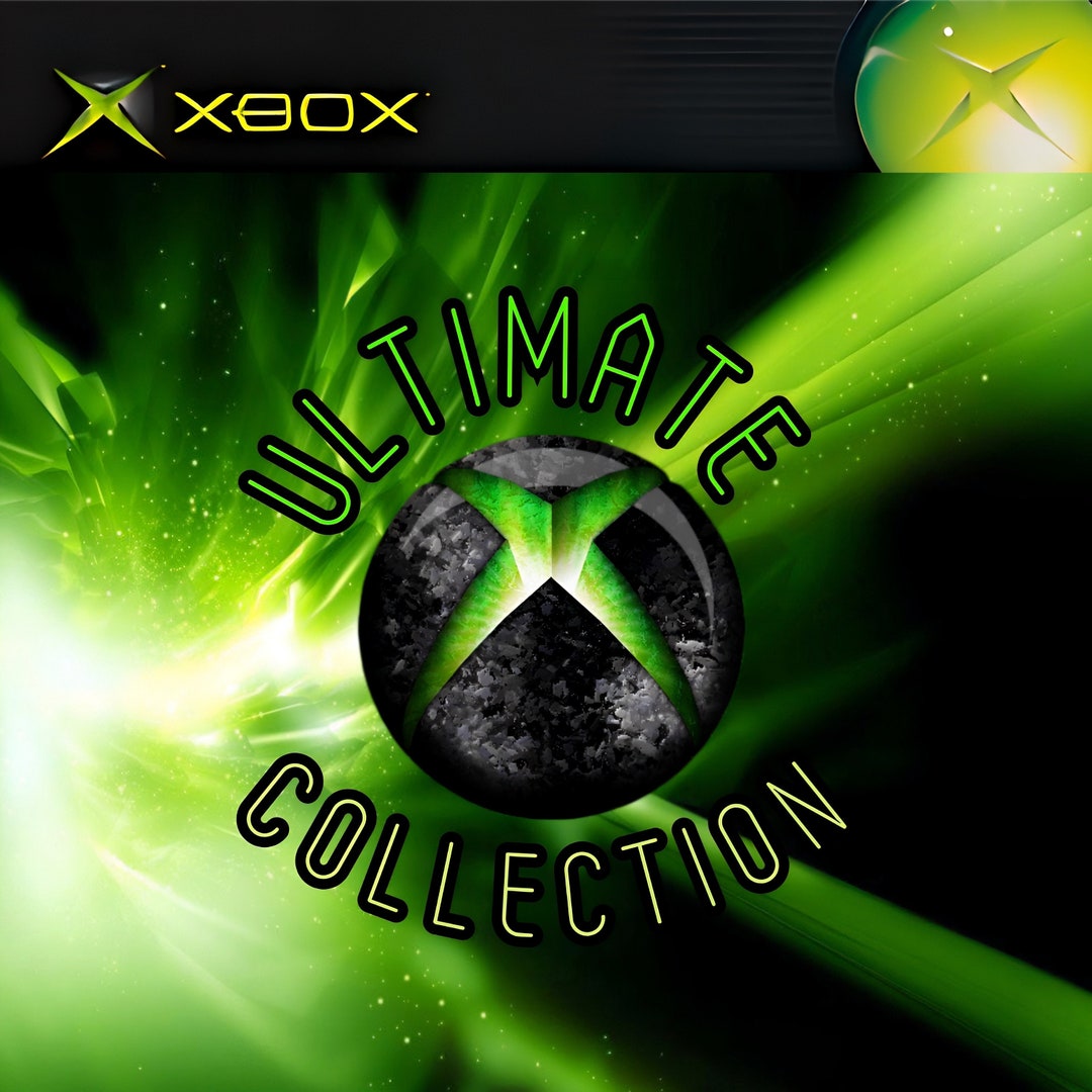 XBOX Roms Bundle Ultimate Collection, Classic Video Games, XBOX Games