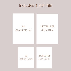 Weekly Planner Printable Landscape Weekly Schedule Digital - Etsy