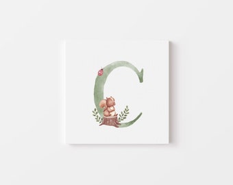 Instant download green letter collection - C