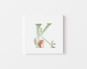 Instant download green letter collection - K