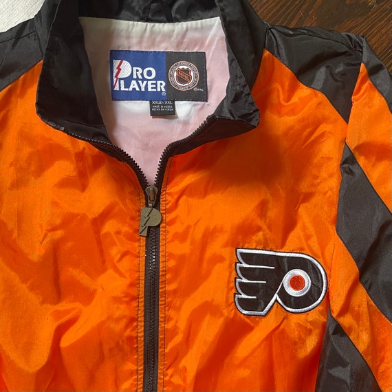 Philadelphia Flyers: 1990's Blackout 1/4 Zip Starter Breakaway Jacket –  National Vintage League Ltd.