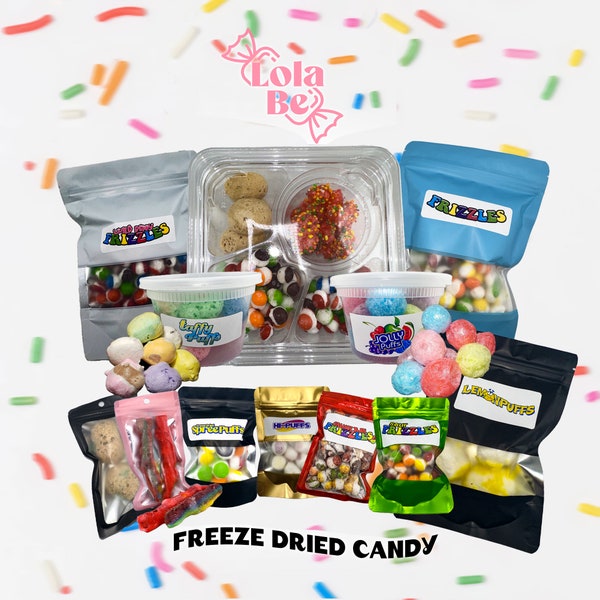 Freeze Dried Candy Pack Etsy