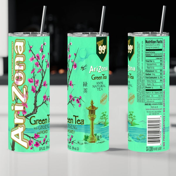 Arizona Green Tea Etsy