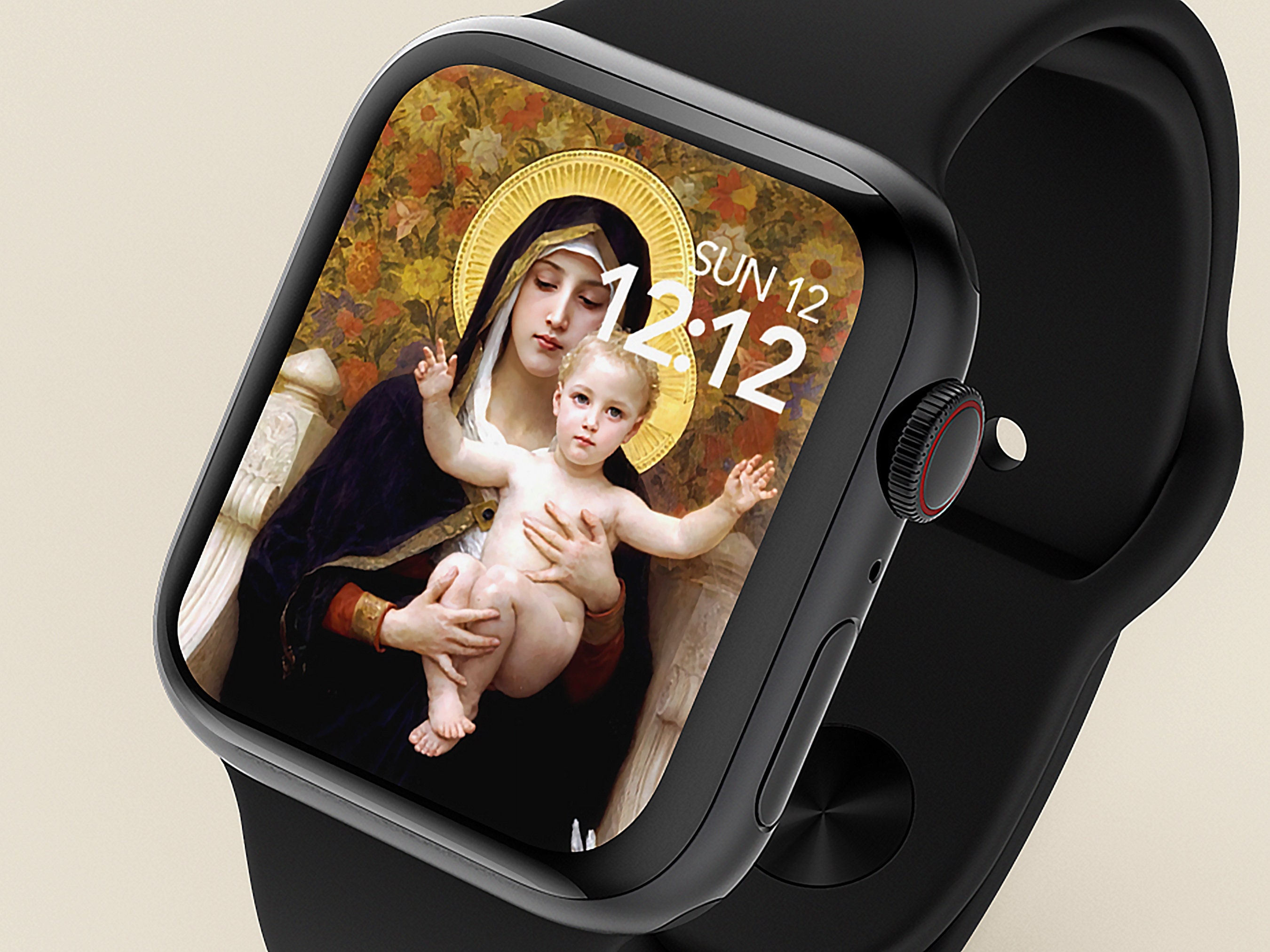 Apple Watch Face / Blessed Virgin Mary / Virgin of the Lilies by ...