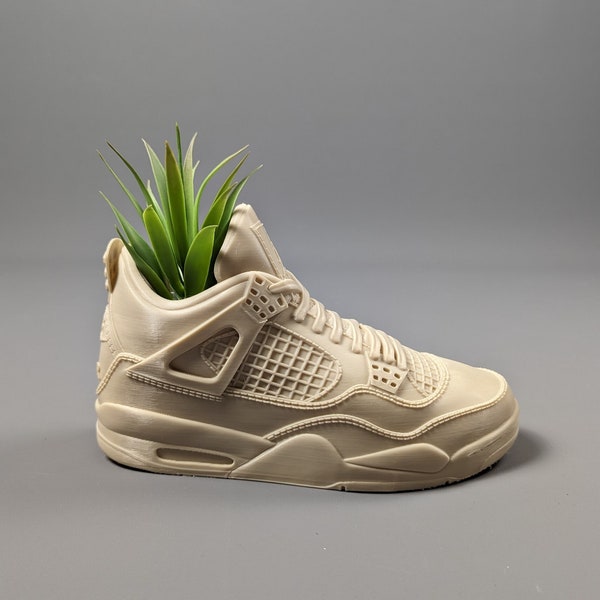 AJ4 plantenbak (3D geprint) - sneaker plantenbak - plantenpot