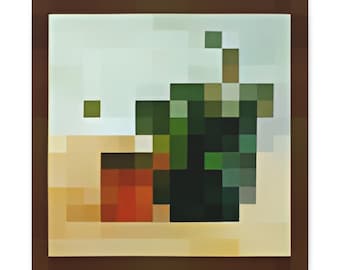 Minecraft Plant Painting Painting
