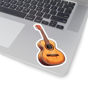 Acoustic Guitar Sticker