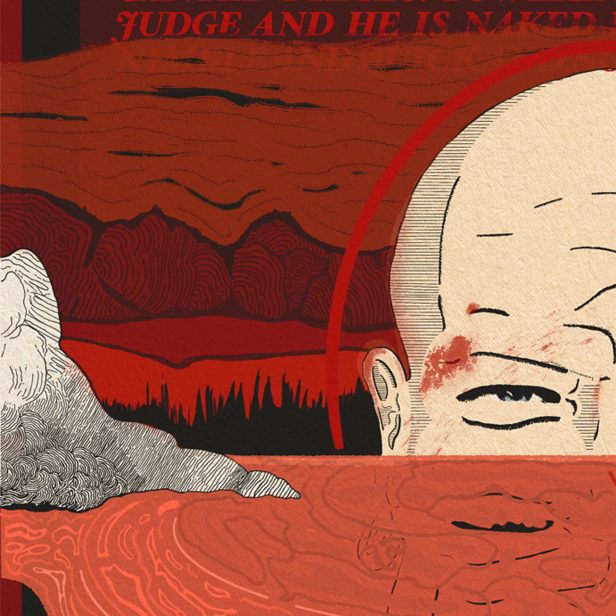 THE JUDGE POSTER Vintage Cormac Mccarthy Art Print, Gallery Wall Art