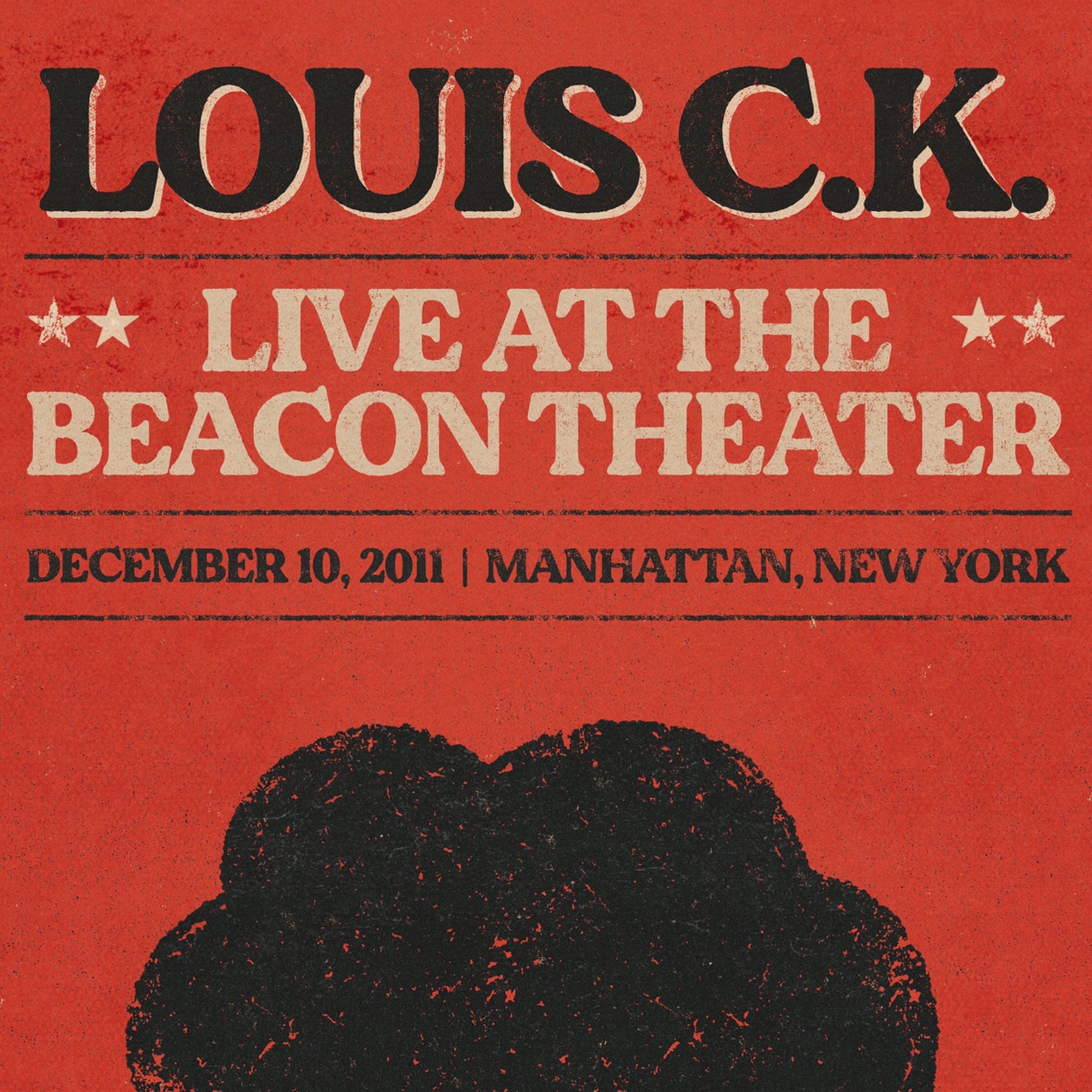 LOUIS CK POSTER live at the Beacon Theater Vintage Art 