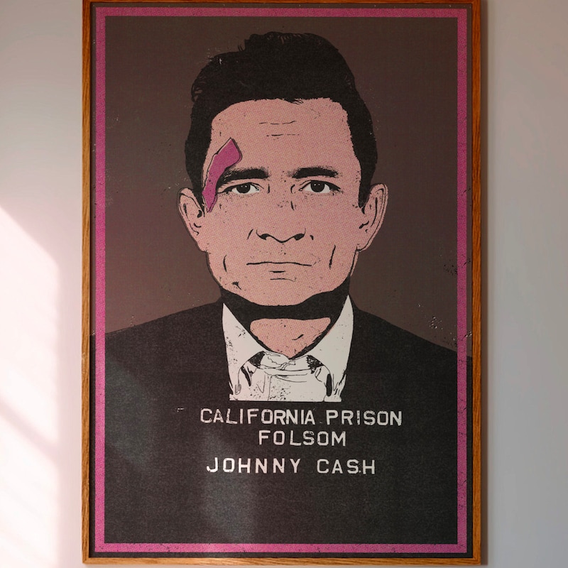 Johnny Cash Art - Etsy
