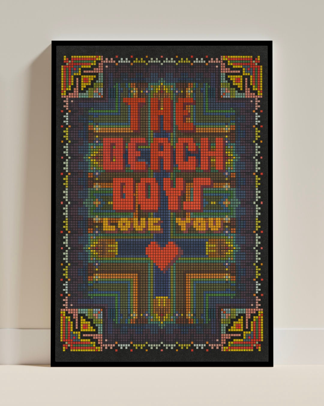 BEACH BOYS POSTER - “Love You” - Vintage Dopamine Art Print, Gallery Wall Art, Home Wall Decor, Trendy Colorful Maximilist Eclectic Post