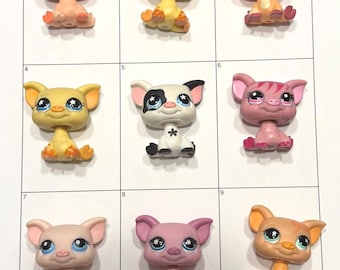 Choose Authentic Littlest Pet Shop Pig: Vintage Hasbro LPS