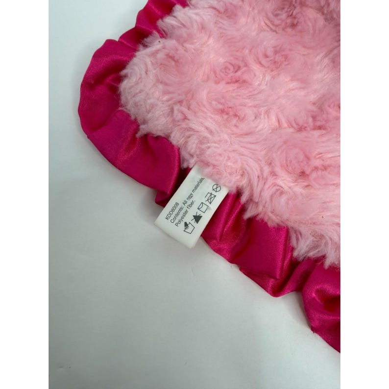 Minnie Maus Disney Hallmark Lovey Itty Bittys Schmusetuch Rosa Rüschen Spielzeug Bild 6
