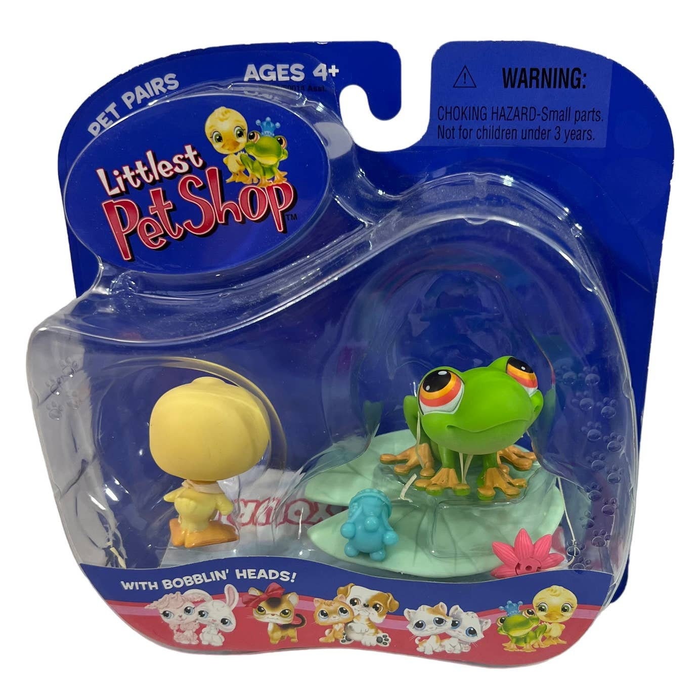 Littlest Pet Shop Pet Pairs Frog & Duck Figure 2-Pack 