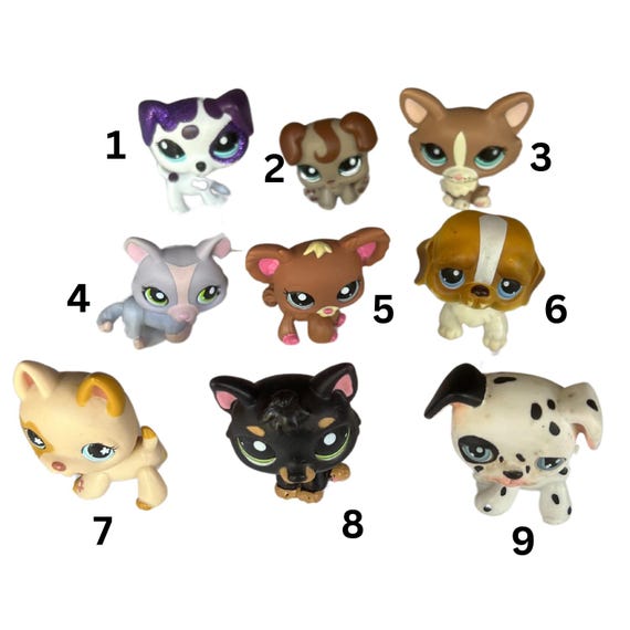 Hasbro Littlest Pet Shop Dogs You Choose Authentic LPS Etsy UK