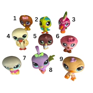 Hasbro Littlest Pet Shop-vogels, aan jou de keuze! Authentieke lps