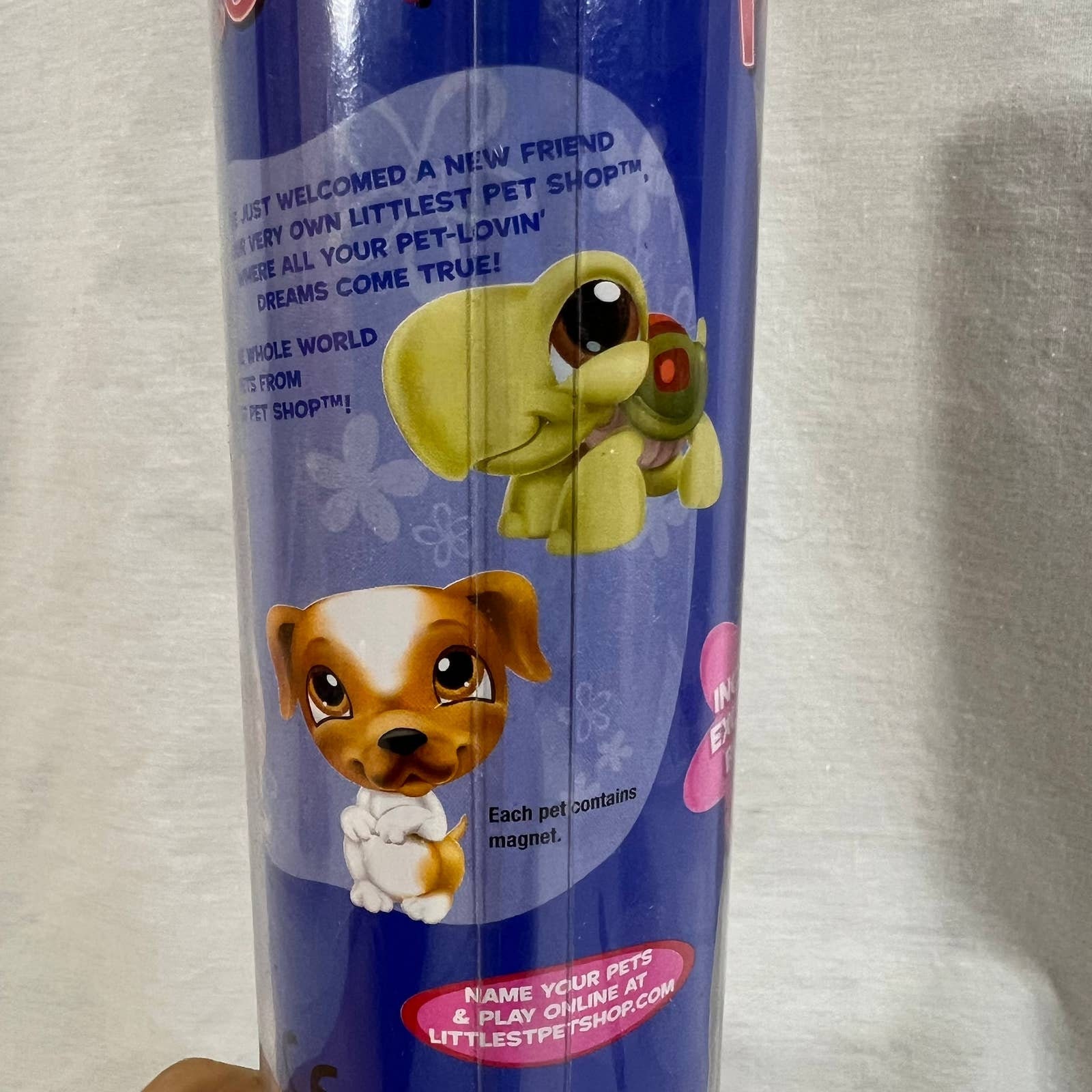 LPS 2004 Littlest Pet Shop Spring Tube Bunny 3 Turtle 8 Jack