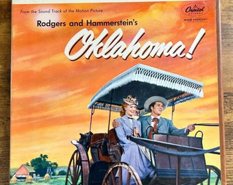 OKLAHOMA! Soundtrack 7.5 IPS Rodgers & Hammerstein Reel-to-Reel Tape RARE!