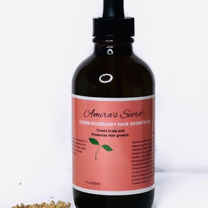 Amira's Secret Ayurvedic Hair Oil - Natural Hair Growth & Nourishment with Chebe Oil.