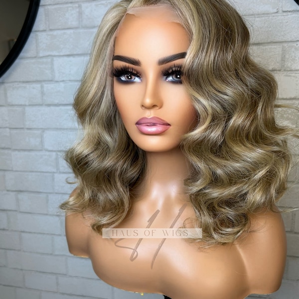 16” Ashy Blonde, Buttery Blonde,Sandy Blonde Color Mix