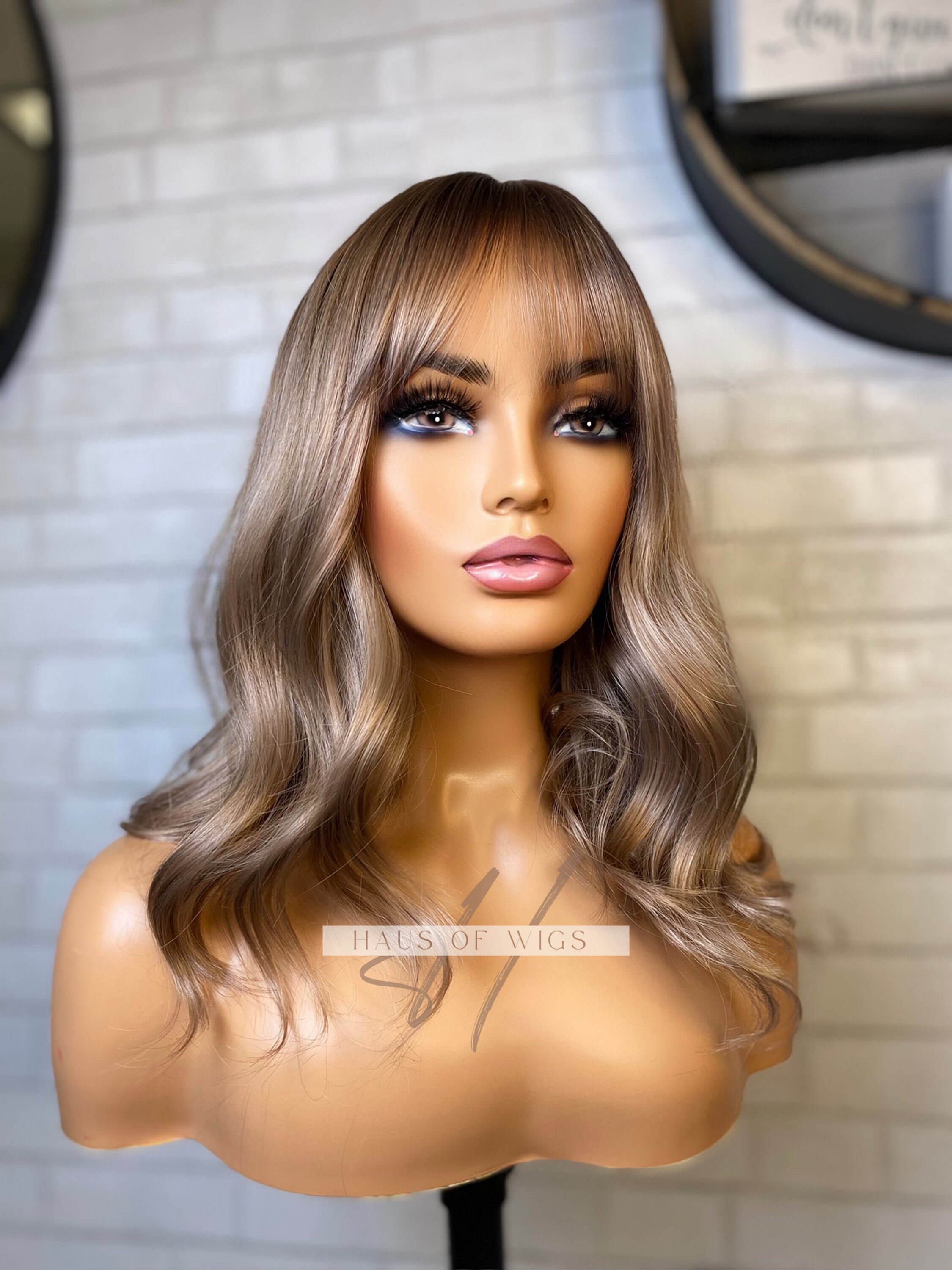 Champagne Blonde Saran Doll Hair for Rerooting 