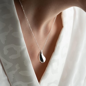 Droplet Necklace - Etsy