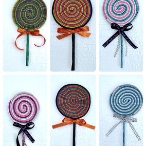 Halloween Lollipop wreath attachments