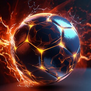 Digitale Fußballkunst 02