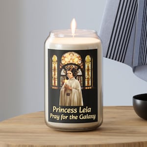 Prinses Leia bid voor de Galaxy geurkaars, 13,75 oz / Galactische gebedskaars