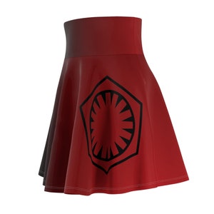 First Order Skater Skirt - Great Gift For Star Wars Fans - Gift for First Order Fans - New Galactic Order