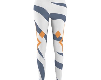 Space Wizard Samurai Inspired Leggings - Cosmic Style Meets Comfort