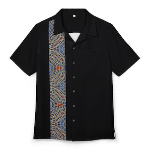 Camisa hawaiana Dragoncon Carpet para hombre: donde la convención se encuentra con las vacaciones